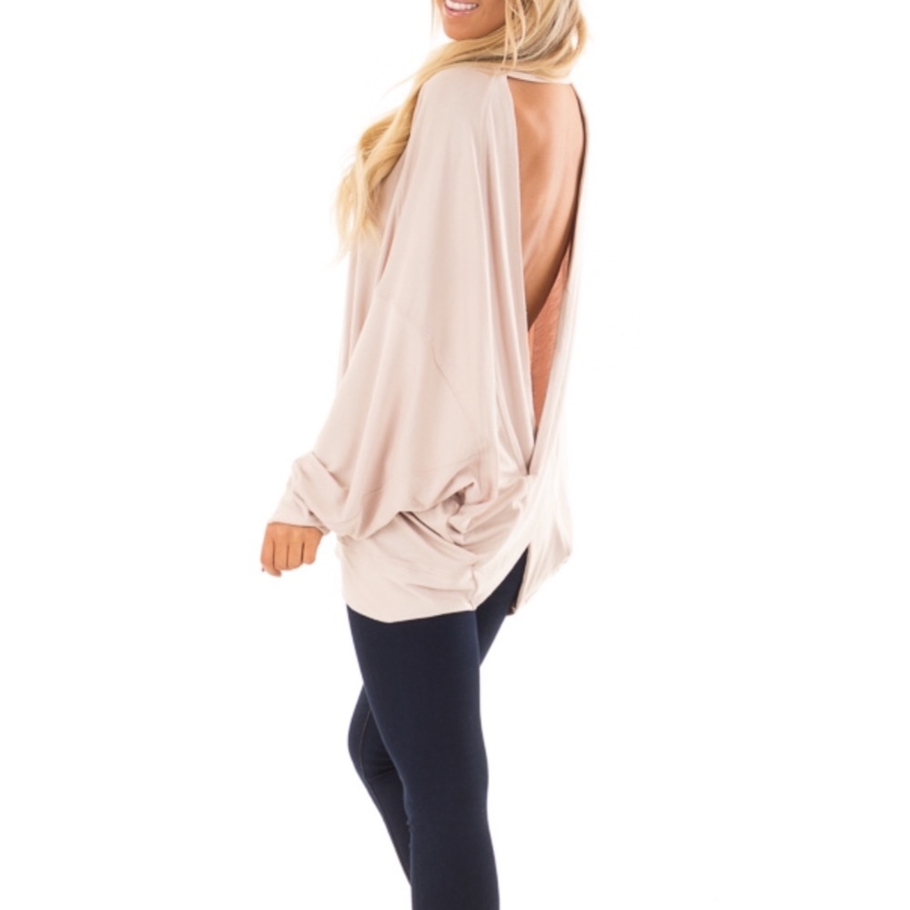 LAST 1❤️Dusty Blush Long Sleeve Top - Picture 2 of 8